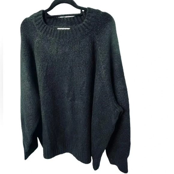 NWOT Old Navy Cozy Pullover Crewneck Sweater, Size XXL (20), Black Jack - Picture 3 of 7